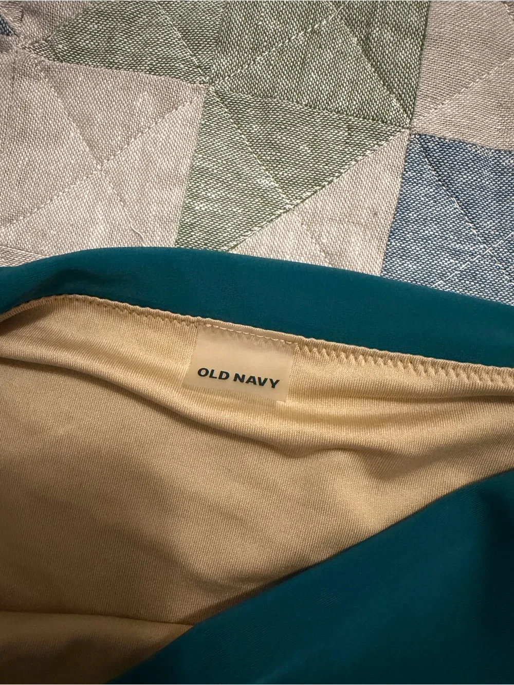 Old Navy High-Waist Bikini Bottoms - Teal Blue